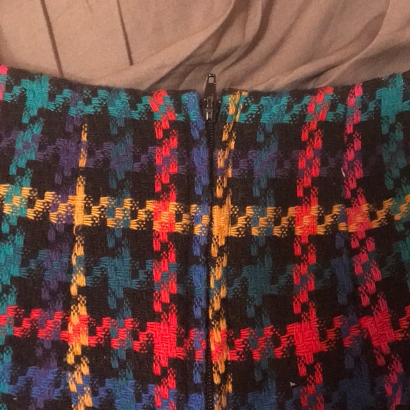 Vintage colorful mini skirt - Picture 3 of 4